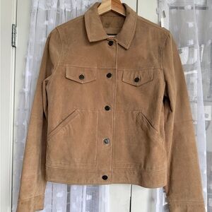 Vintage B.U.M Equipment 100% Genuine Suede Jacket